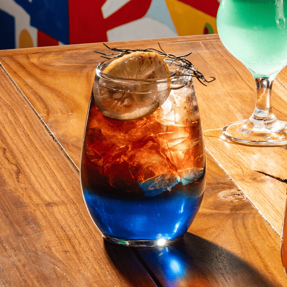 Blue Pea Mojito