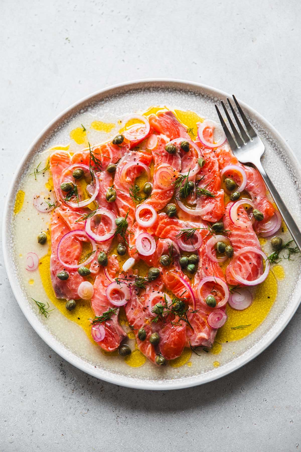 Salmon Crudo