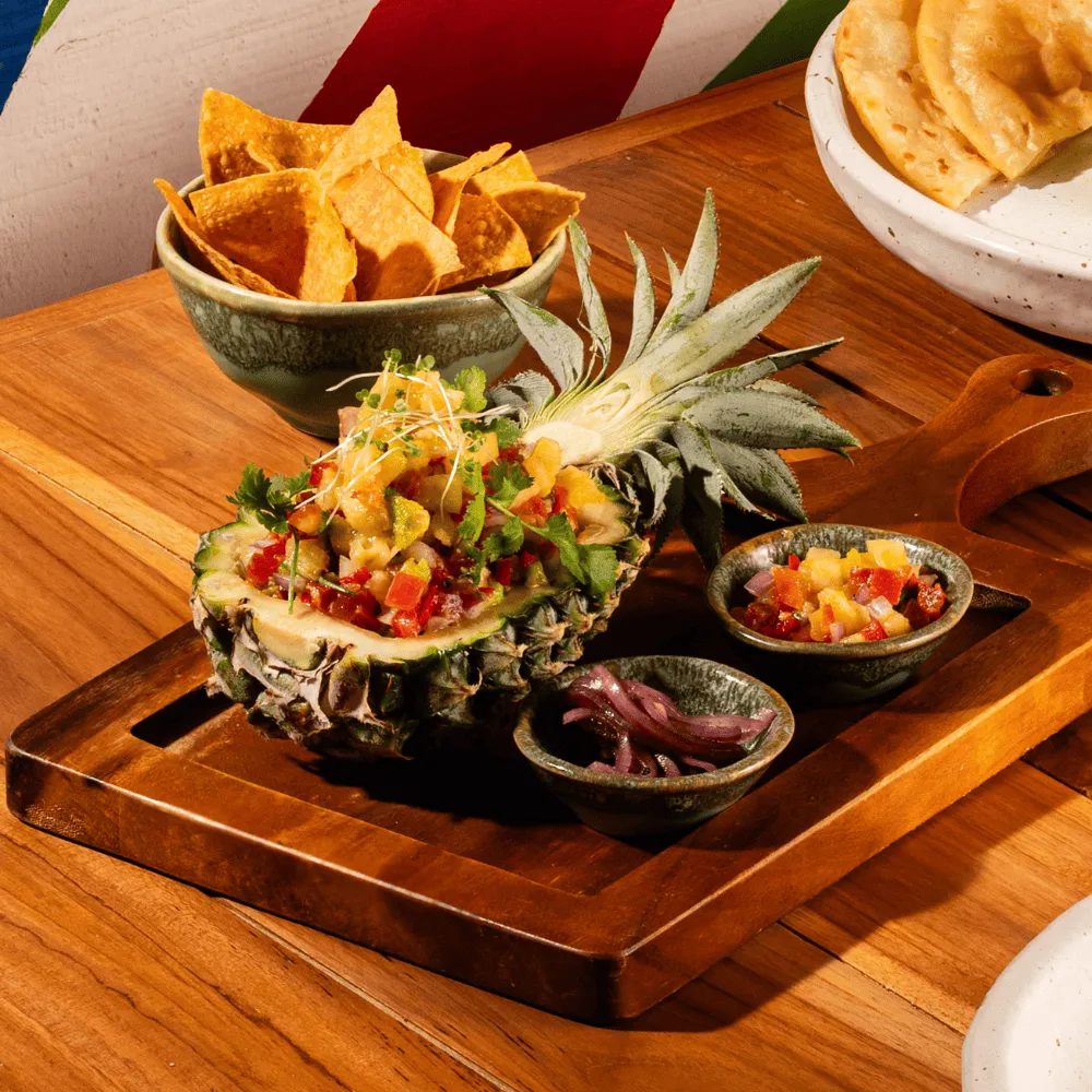 Pineapple Salsa and Chips